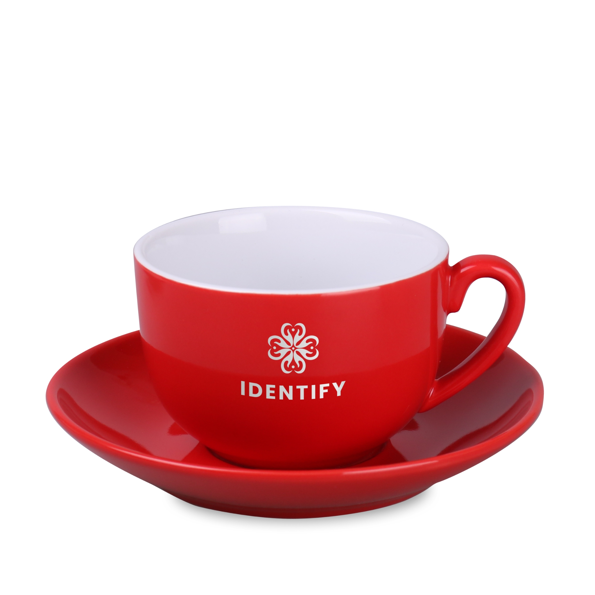 Sonata Premium 220ml czerwony/biały