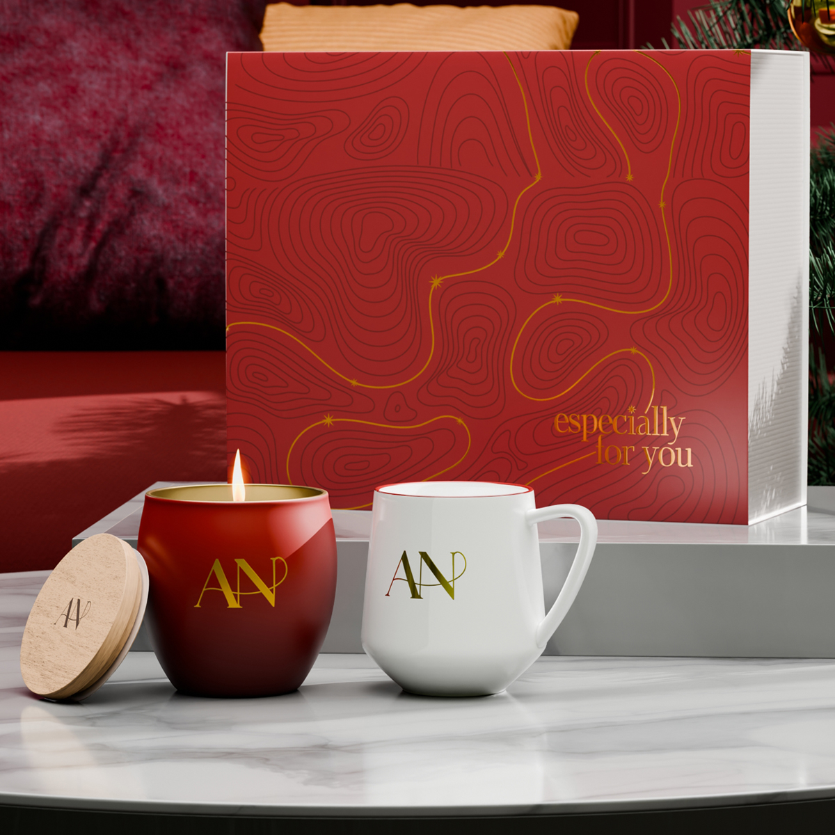 Glowing Evening 350ml biały/biały