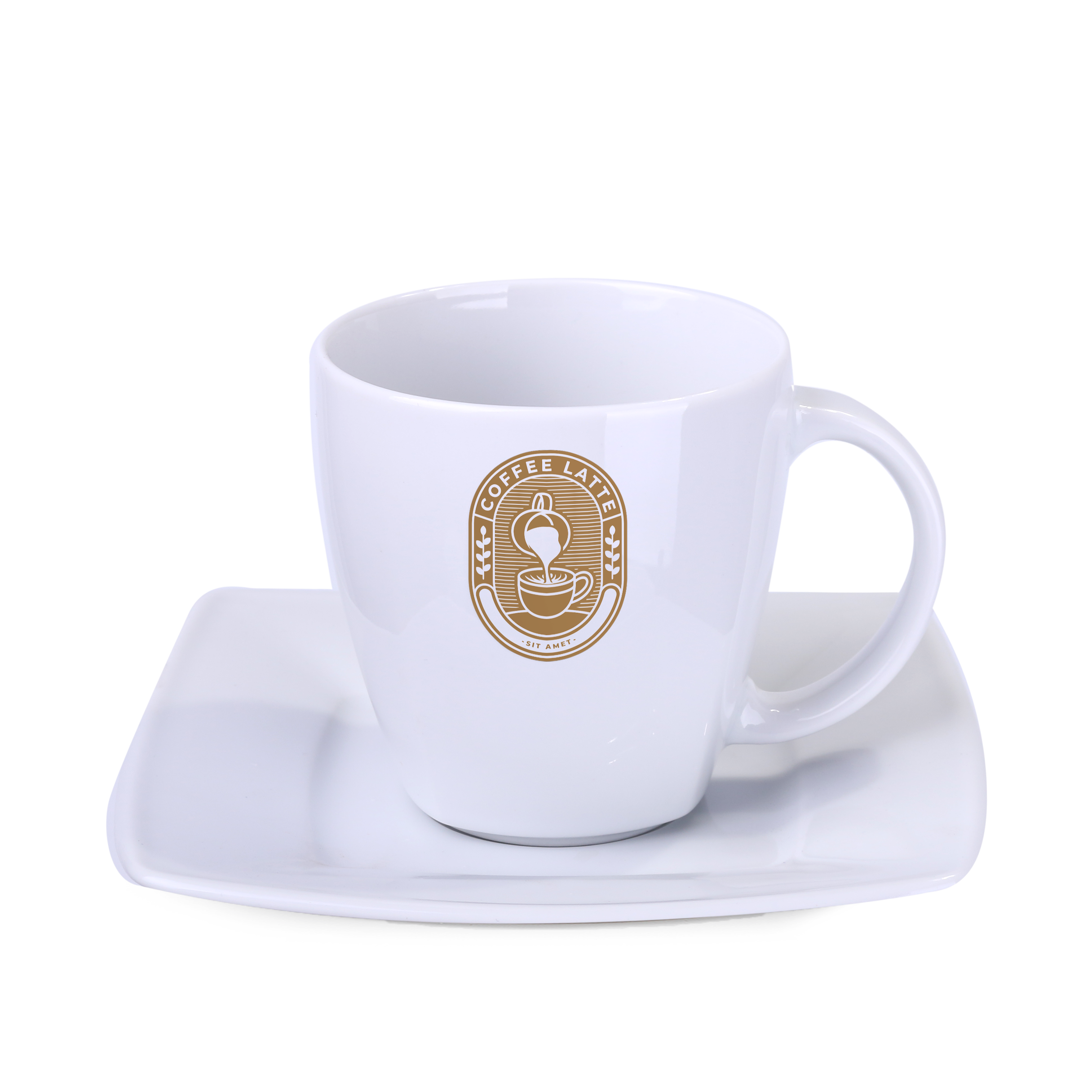 Manhattan Lunch Set 330ml biały/biały