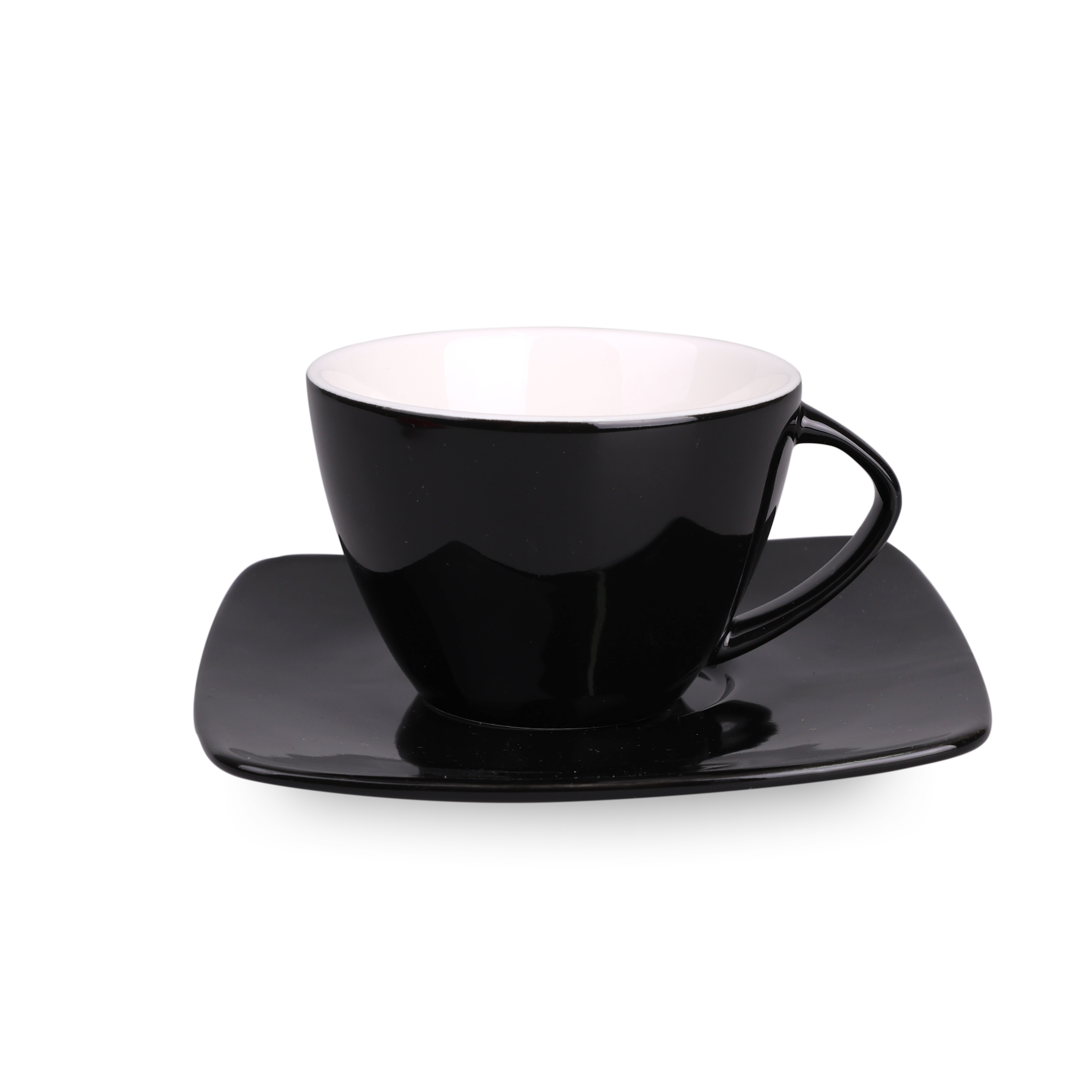 Luna Set 220ml czarny/biały