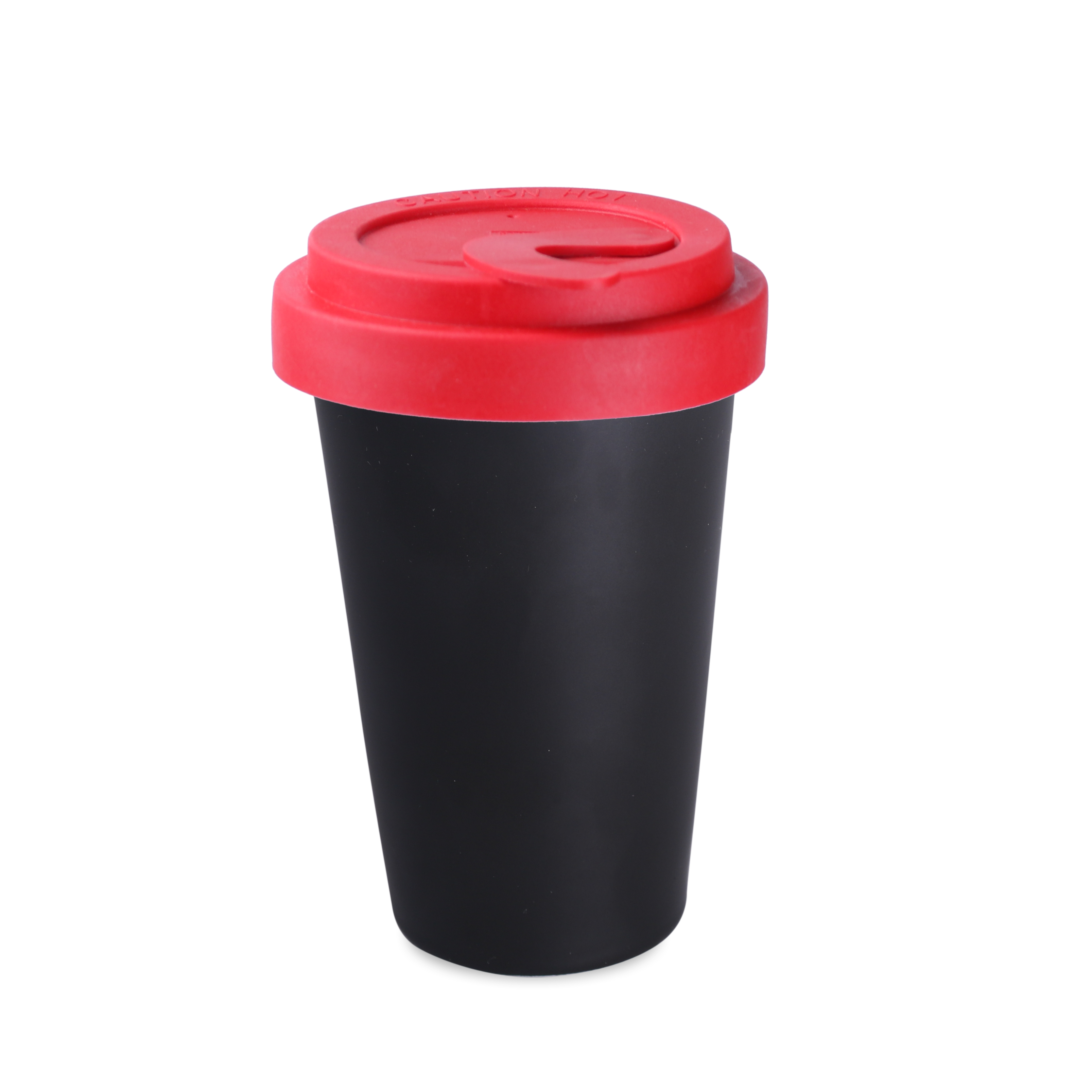 Freedom Lock 280ml satin black/czerwony