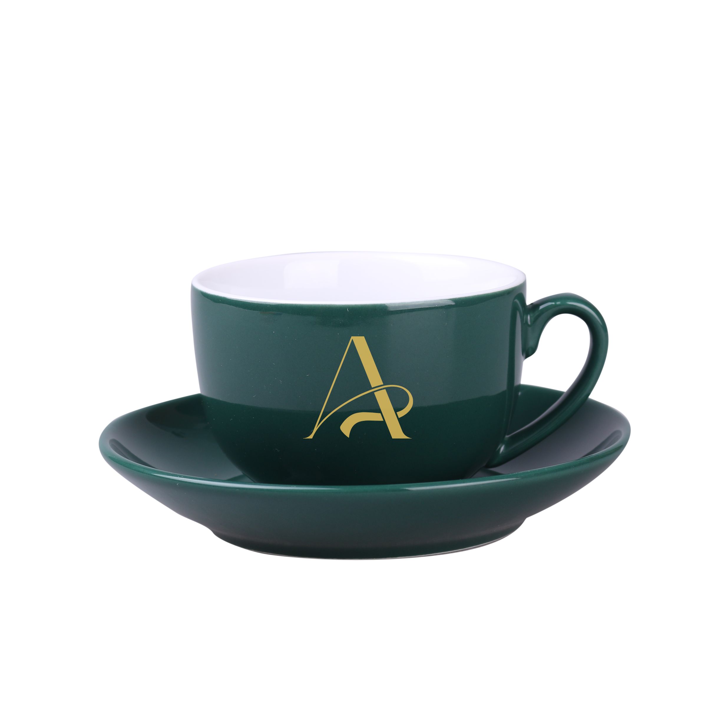 Sonata Premium 220ml ciemnozielony/biały