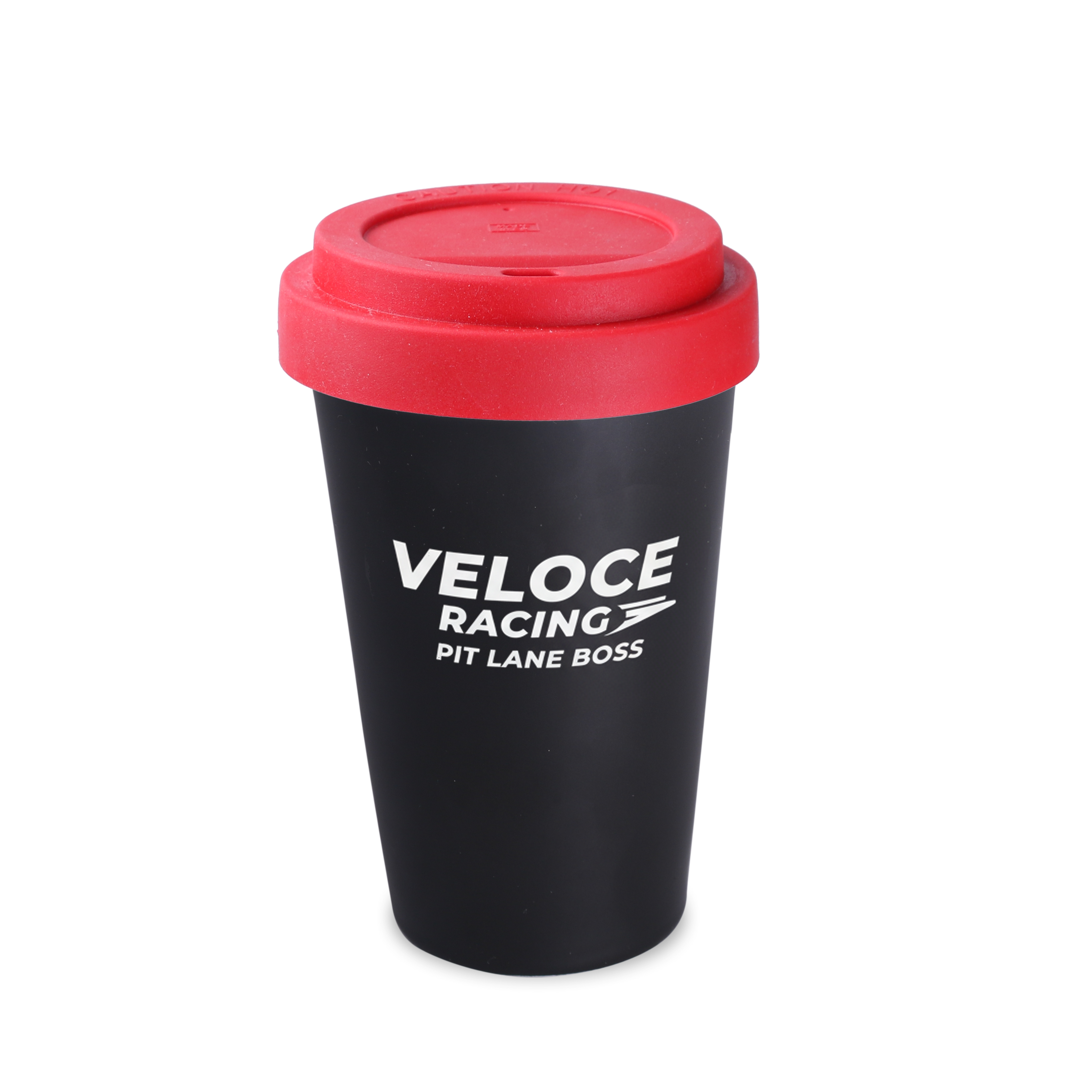 Freedom Classic 280ml satin black/czerwony