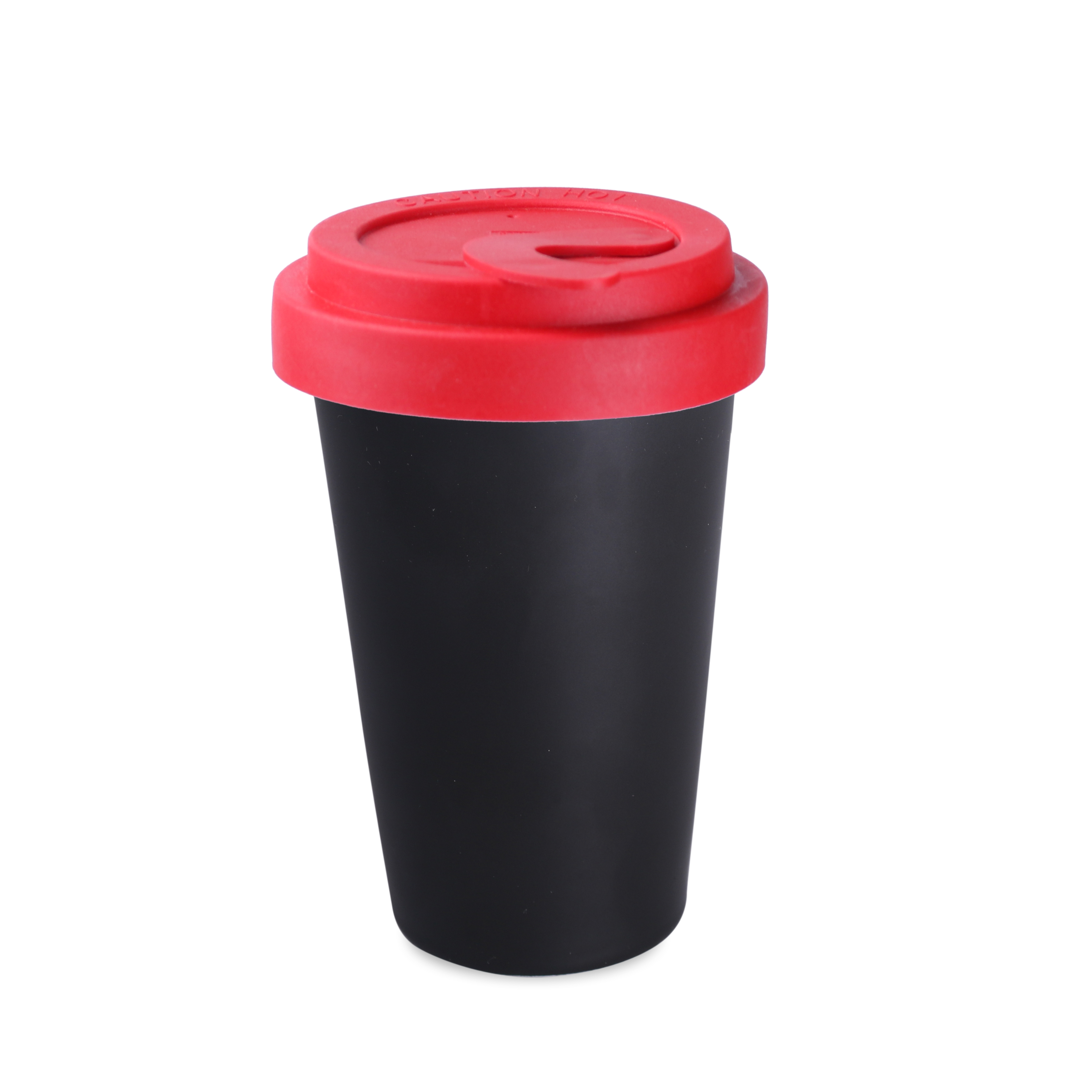 Freedom Lock 280ml satin black/czerwony