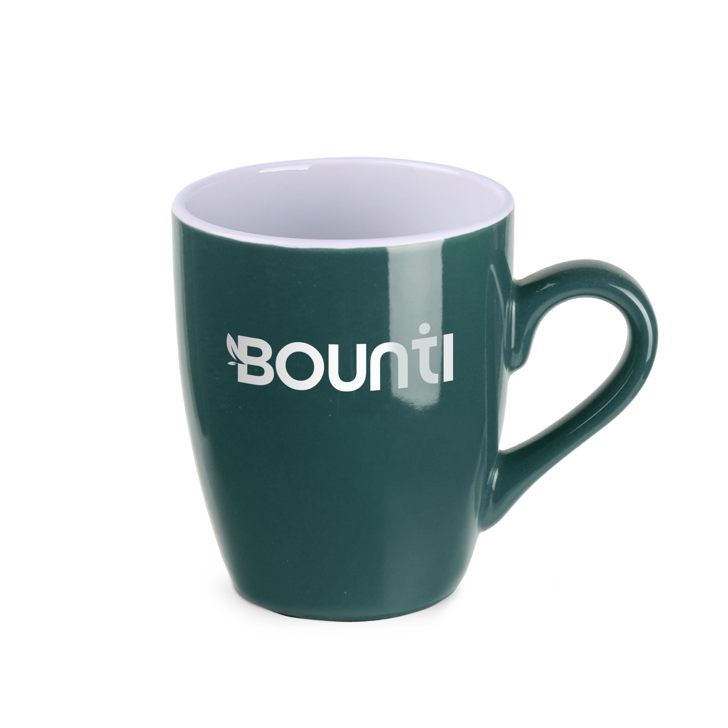 Ilona 300ml ciemnozielony/biały