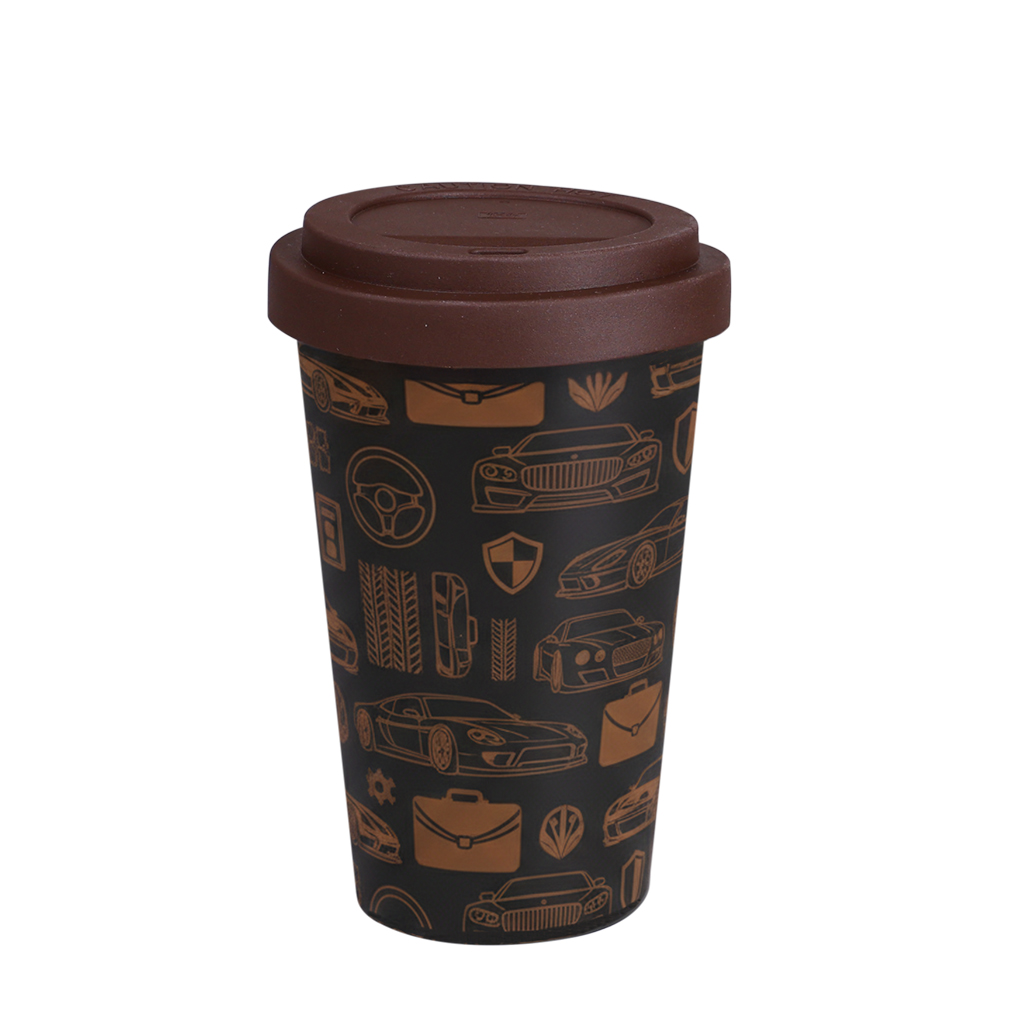 Freedom Classic 280ml satin black/brązowy