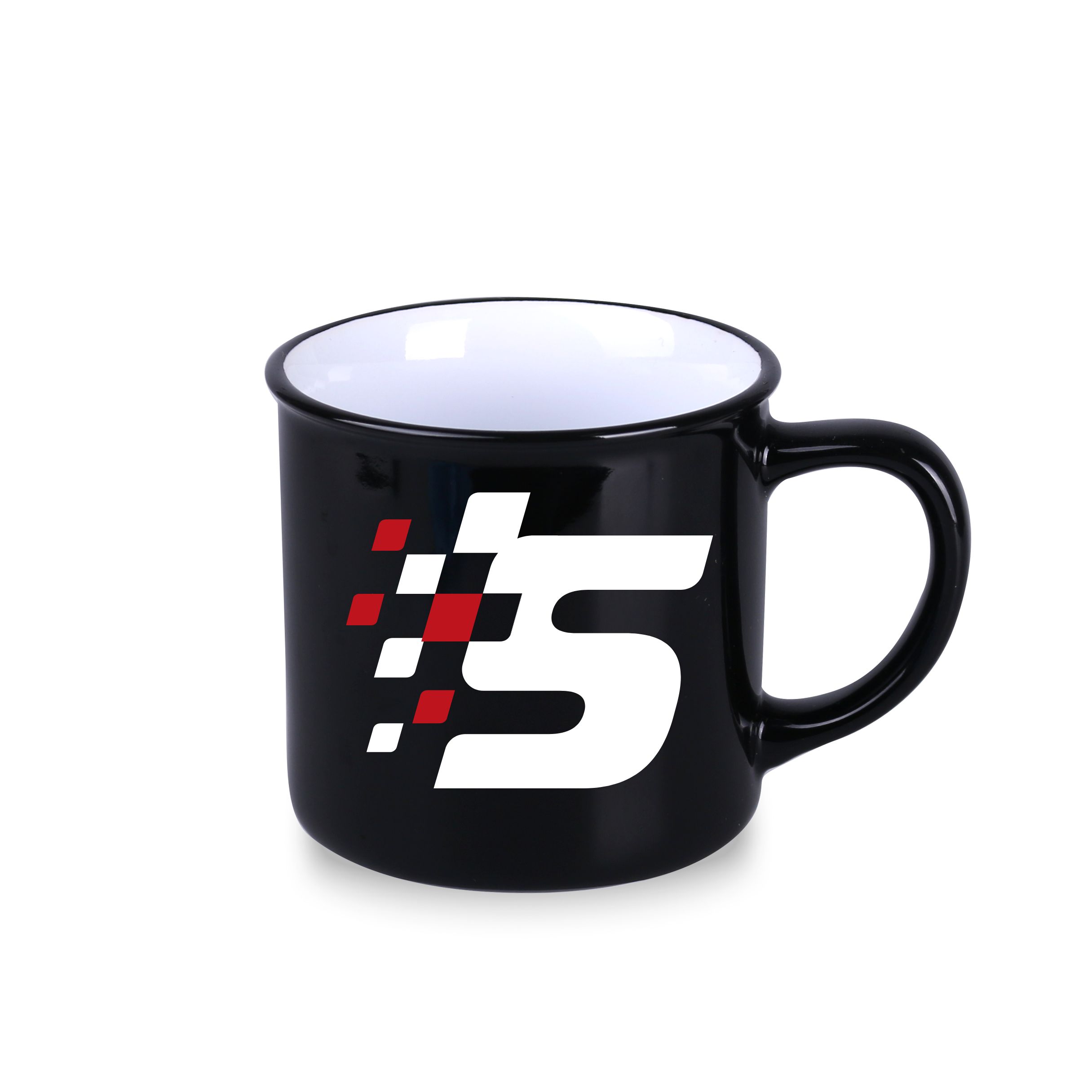 Loft 300ml czarny/biały