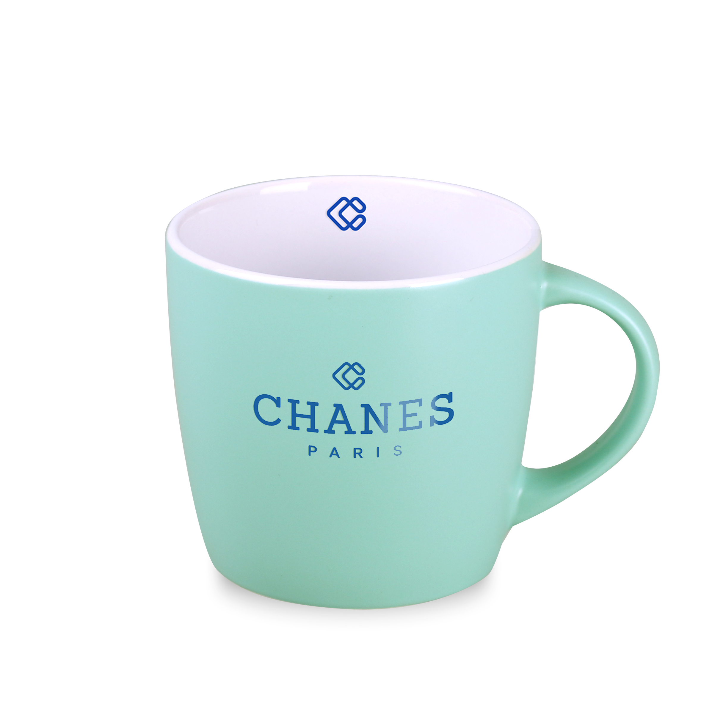 Handy Velvet 320ml mint/biały