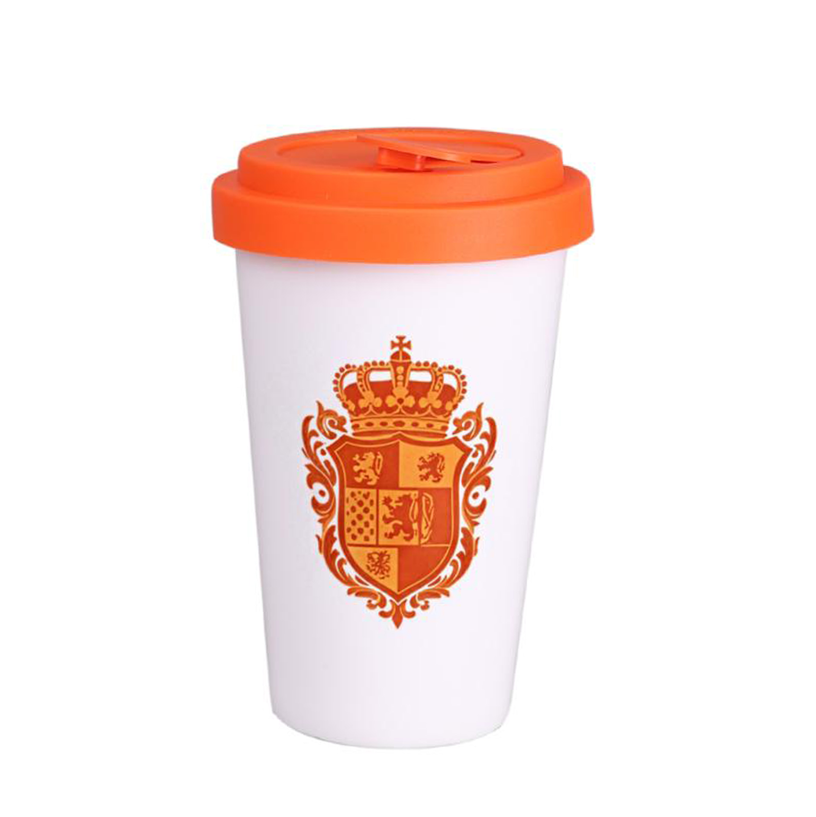 Freedom Lock 280ml biały/pomarańczowy