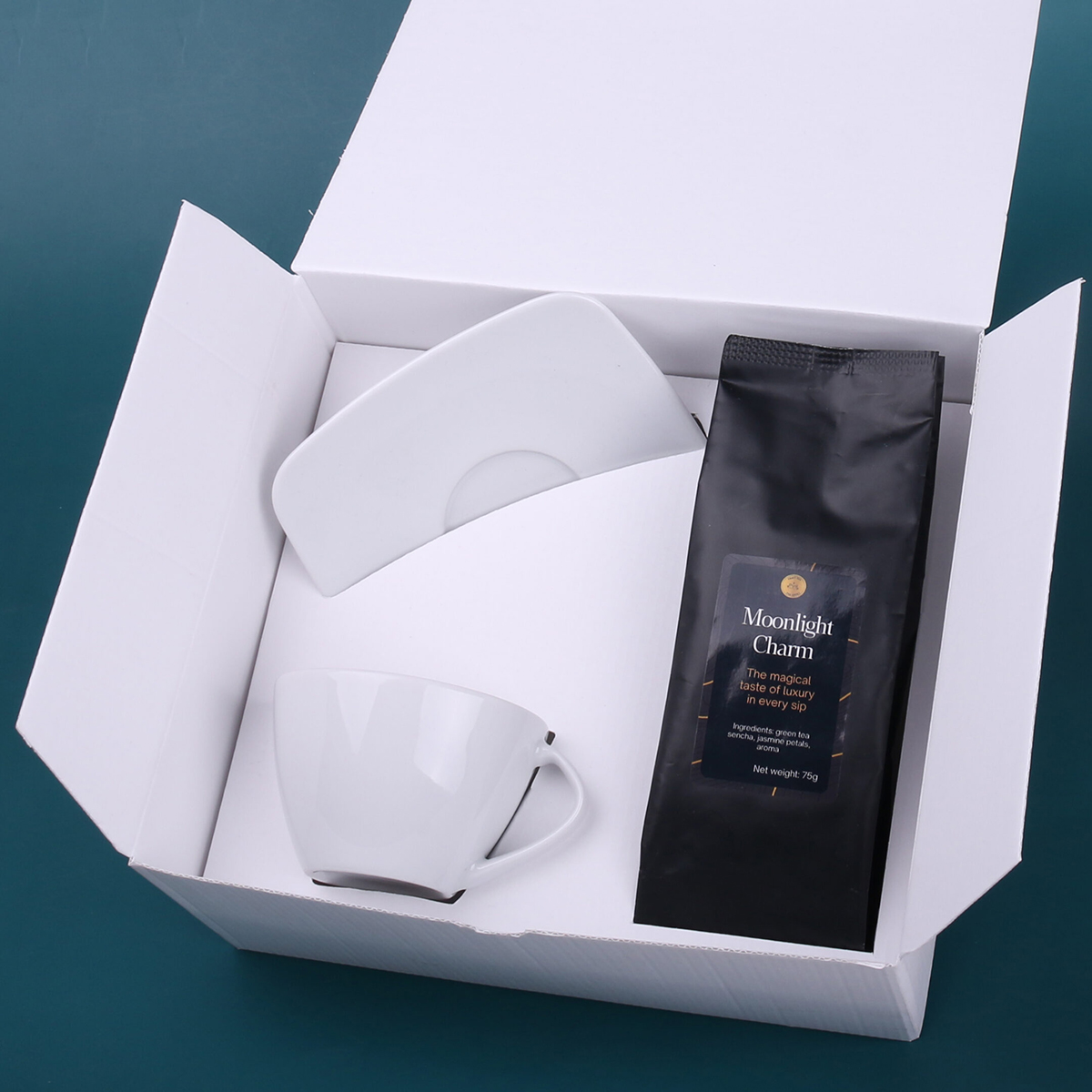 Porcelain BlissLuna EU Set + zielona herbata miniatura 4